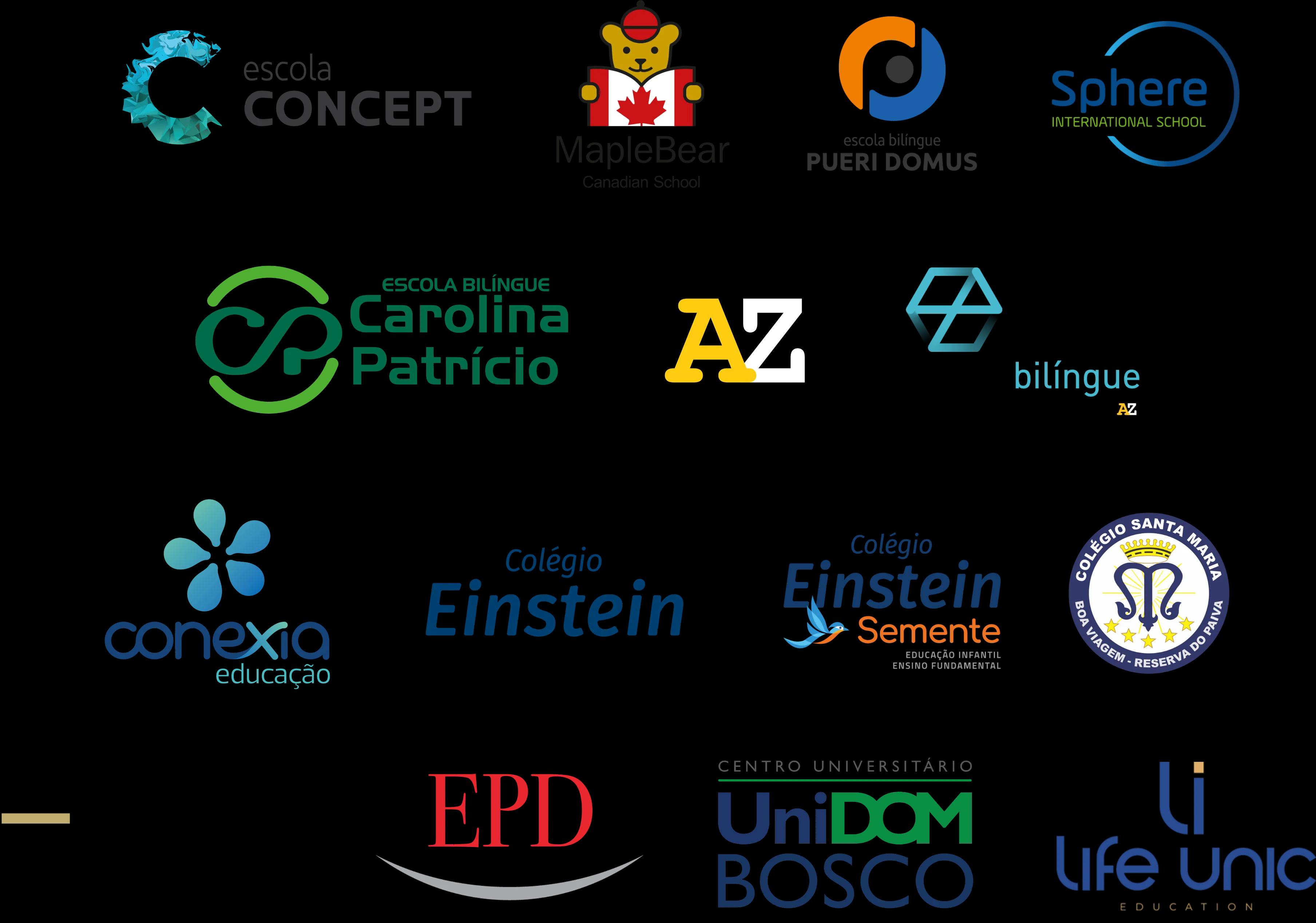 Escolas que fazem parte do grupo